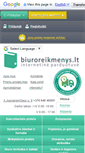 Mobile Screenshot of biuroreikmenys.lt